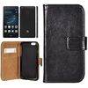 BookCase - Huawei P9 Lite - REAL LEATHER black