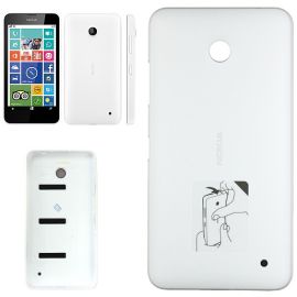 Akkudeckel - Nokia Lumia 630/635 - ORIGINAL WHITE