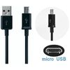 Data/Charging cable - USB-A to micro USB (1m) - LONG PLUG...