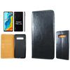 BookCase - Huawei P30 Lite - REAL LEATHER black