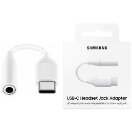 AudioAdapter - Samsung EE-UC10JUWEG (USB Typ-C/3,5") - ORIGINAL white retail packaging