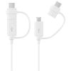 Data /Charging cable - USB-A to microUSB/USB-C (1,5m)...