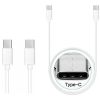 Daten-/Ladekabel - USB-C auf USB-C (1m / 60W) - LONG PLUG...