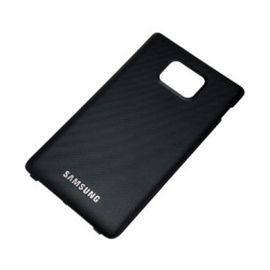Orig.Akkudeckel Samsung i9100 Galaxy S2 metallic black